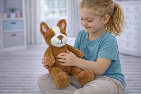 Peluş Sevimli Hayvanlar 35 cm - Köpek - Resim 2