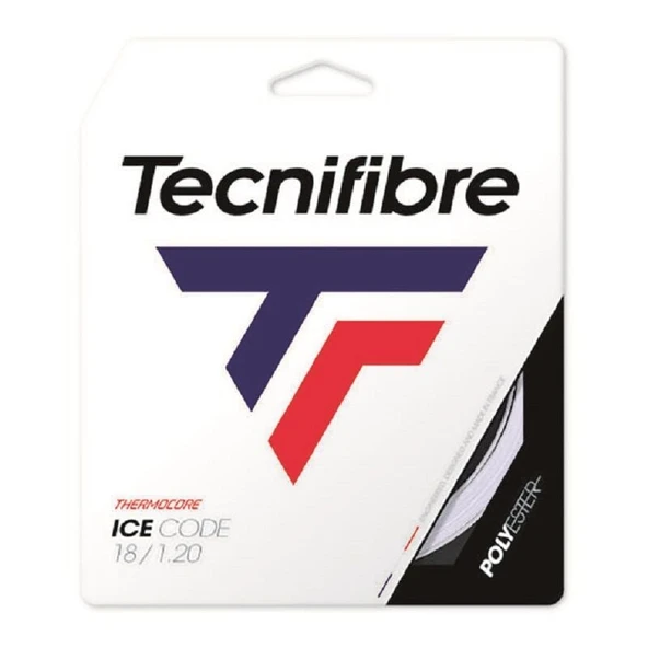 Tecnifibre Ice Code 18/1.20 Beyaz Tekli Kordaj 04GIC120XW ürün görseli 1