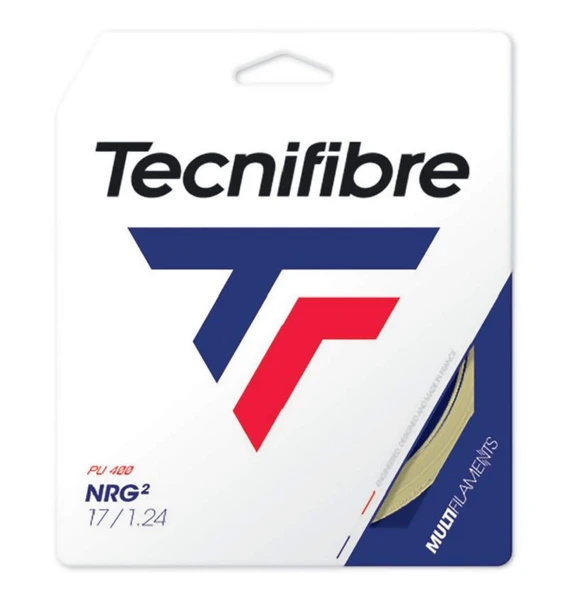 Tecnifibre NRG² PU 17/1.24 Natural Tekli Kordaj 01GNR124XN ürün görseli 1