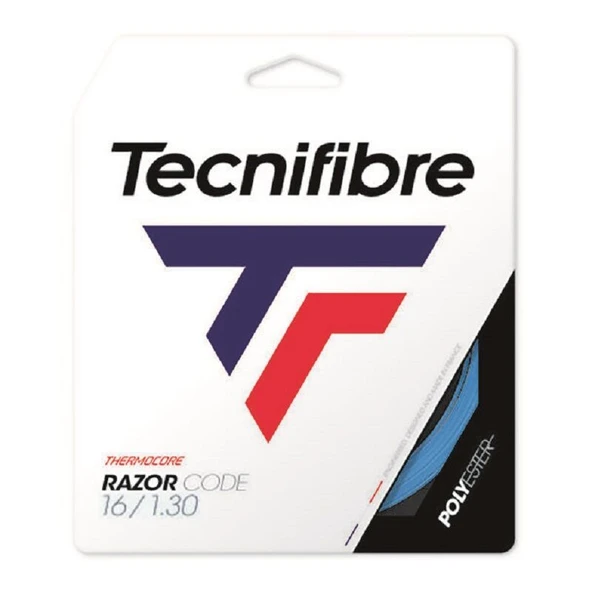 Tecnifibre Razor Code Mavi 16/1.30 Tekli Kordaj 04GRA130XU ürün görseli 1