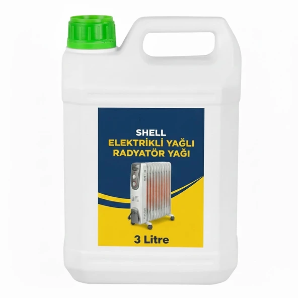 SHELL ELEKTRİKLİ YAĞLI RADYATÖR YAĞI - 3 LİTRE ürün görseli 1