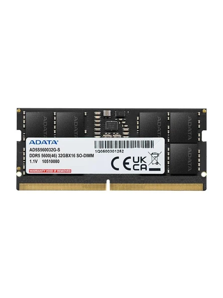 Adata 32GB DDR5 5600MHz AD5S560032G-S Notebook Ram ürün görseli 1