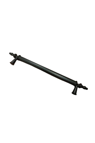 Lüks Kaplamalı Kulp Siyah 160 Mm - Resim 2