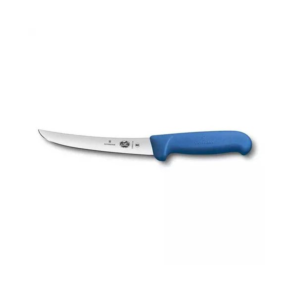 Victorinox 15cm Kavisli Geniş Ağız Sıyırma Bıçağı 5.6502.15 Mavi ürün görseli 1