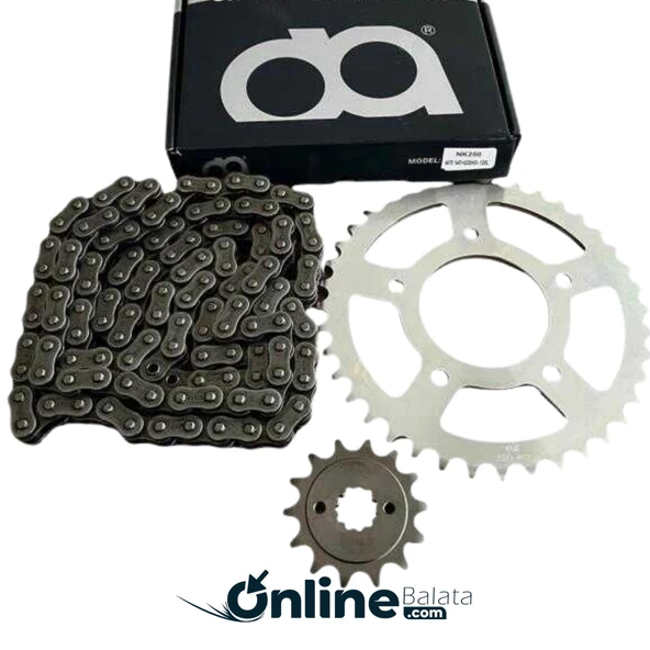 CF Moto 250 NK Zincir Dişli Set DQ Oringli 40T 14T DQ031 ürün görseli 1