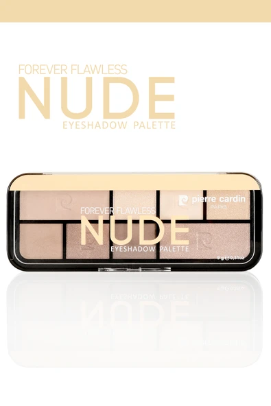Pierre Cardin Forever Flawless Nude Eyeshadow Palette - Far Paleti (8'li) ürün görseli 1