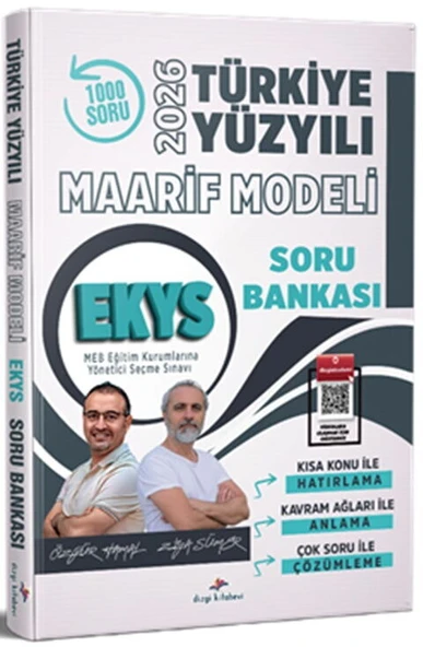 Dizgi Kitap 2026 MEB EKYS Türkiye Yüzyılı Maarif Modeli Tamamı Video Çözümlü Soru Bankası ürün görseli 1