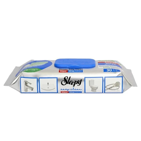 Sleepy Easy Clean Süper Kireç Sökücü Temizlik Havlusu 30 Yaprak ürün görseli 1