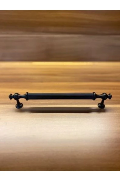 Misket Rustik 160mm Siyah Lüks Dolap Çekmece Kulp Mobilya Kulpları TR ürün görseli 1