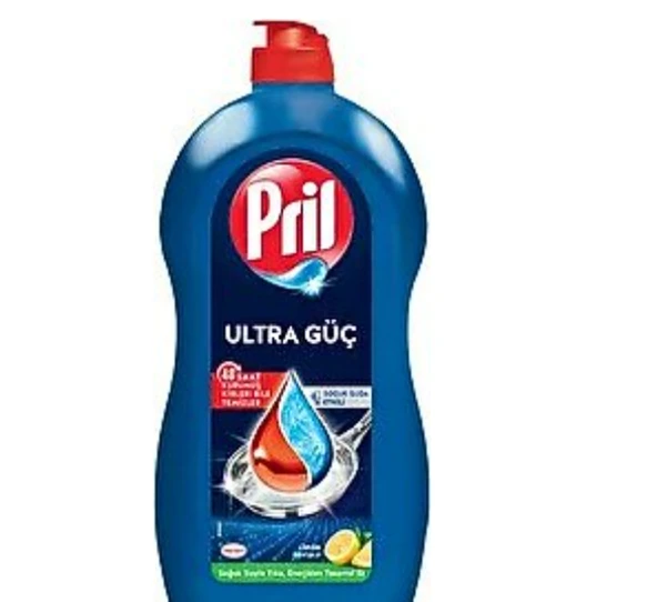 Pril Power Limon Sıvı Bulaşık Deterjanı 1350 gr/1306 ml ürün görseli 1