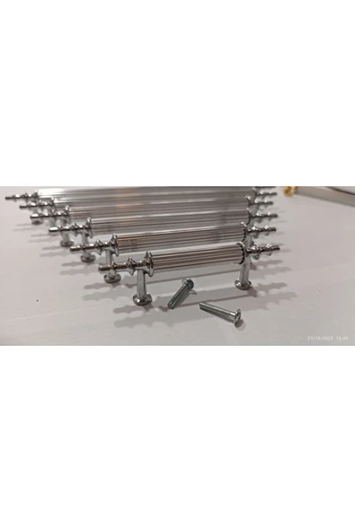 EMİR 5 AD. Metal KROM 96 Mm ( 9,6 Cm ) Mutfak , Vestiyer , Dolap , Çekmece Kulpu (krilmaz ) ürün görseli 1