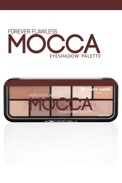 Pierre Cardin Forever Flawless Mocca Eyeshadow Palette - Far Paleti (8'li) ürün görseli 1