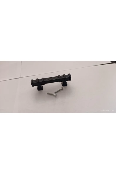 YÖRÜK 1 AD. 64 MM (6,4 CM) SİYAH Modern Lüks Mobilya Dolap Çekmece Kulpları 64 Mm ürün görseli 1