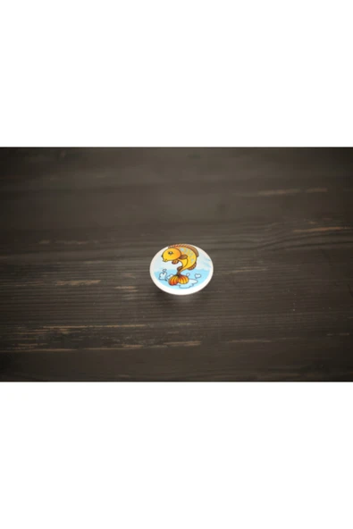 Düğme Kulp Porselen - Resim 4