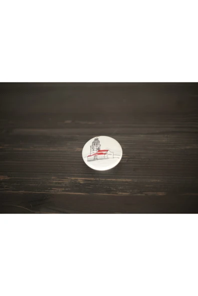 Düğme Kulp Porselen - Resim 3