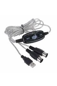 Usb Mıdı Kablo Usb To Midi Klavye Piyano Kablosu ürün görseli 1