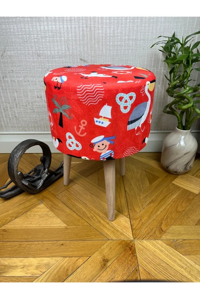 decosense Çocuklar için puf oturak tabure ürün görseli 1