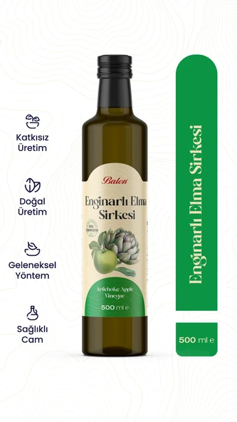 BALEN ENGİNARLI ELMA SİRKESİ * 500 ML ürün görseli 1