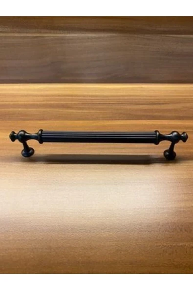 Zirve Rustik 96 Mm Siyah Lüks Dolap Çekmece ürün görseli 1