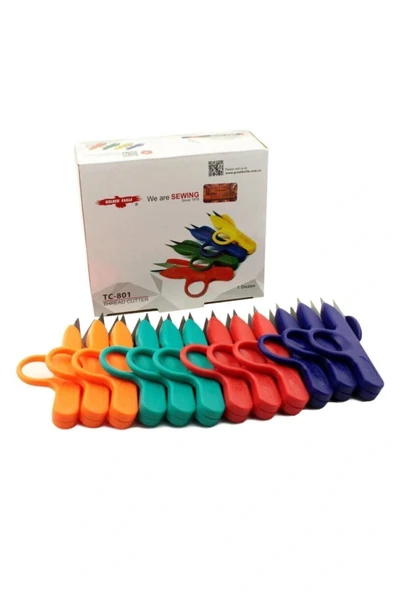 Plastik Tc-800 Iplik Temizleme Makası Plastik 12 Adet ürün görseli 1