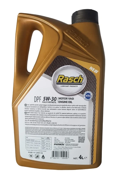 Rasch 5W30 Dpf C3 Fully Synthetıc (LOW SAPS ) - Resim 2