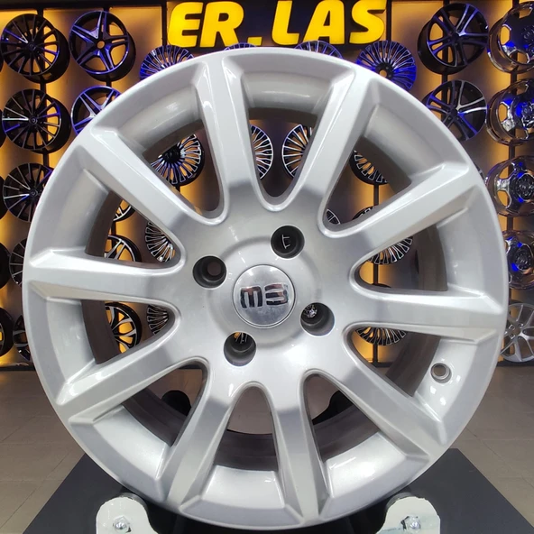 4 Adet ELT-277 6.5*16 4*108 ET25 65.1 SILVER JANT (Takım) ürün görseli 1
