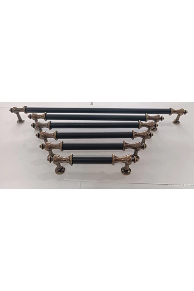 KUZEY Roma 224 MM ANTİK-SARI Lüks Modern Çekmece Dolap Vestiyer Mobilya Kulpları ürün görseli 1