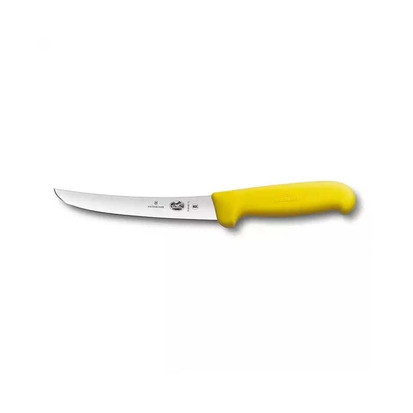 Victorinox 15cm Kavisli Geniş Ağız Sıyırma Bıçağı 5.6508.15 Sarı ürün görseli 1