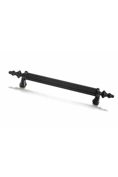Lüks Ceylan Siyah Çekmece Dolap Kulpları Mobilya Kulp 224 mm ürün görseli 1