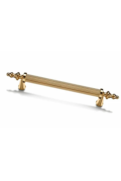 Lüks Ceylan Altın Çekmece Dolap Kulpları Mobilya Kulp 160 mm ürün görseli 1