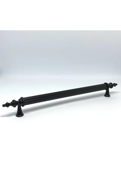 192mm Kumru Mobilya Çekmece Kulpu Siyah ürün görseli 1