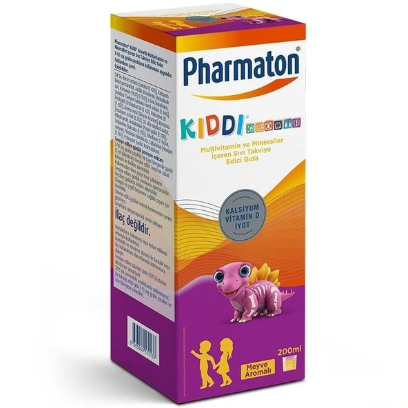 Pharmaton Kiddi Multivitamin Şurup 200 Ml ürün görseli 1