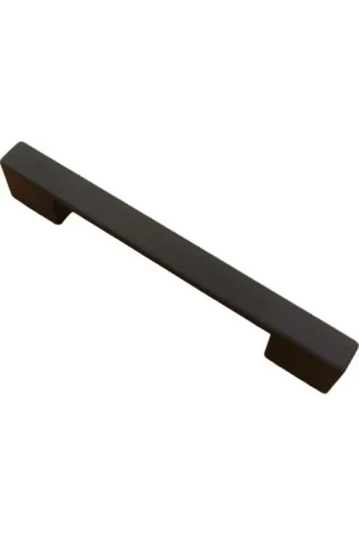 Köprü Modern Llya Dolap Çekmece Kulplar 128 Mm Siyah Sert Polimer Kırılmaz Kulp ürün görseli 1
