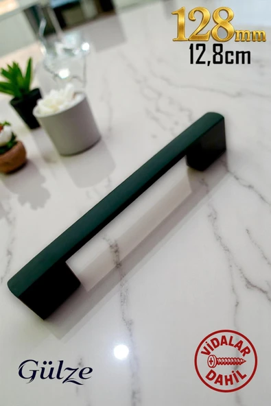 96-128mm SİYAH KÖPRÜ MODEL MOBİLYA KULPLARI-MUTFAK, ÇEKMECE, DOLAP KULPLARI (SERT PLASTİK) ürün görseli 1