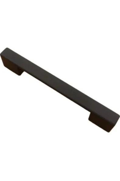 Köprü Modern Lüks Mobilya Dolap Çekmece Kulpları 160 Mm Siyah ürün görseli 1
