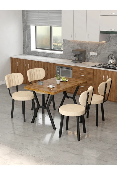 PTTAVM: Mygusi Azra 70x110cm Atlantik Mutfak Masası, Mutfak Masası