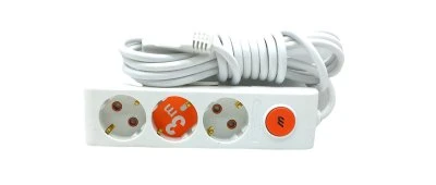 3LÜ ANAHTARLI 3MT.UZATMA KABLO GRUP PRİZ GO53/03927 ürün görseli 1