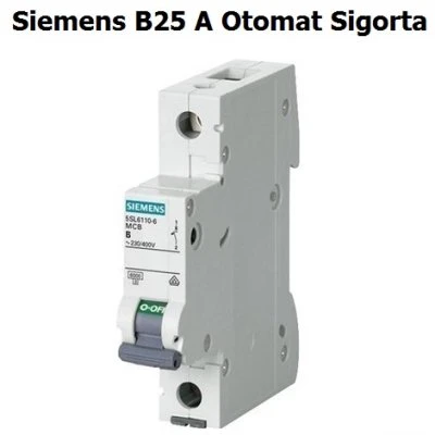 SIEMENS B25 SİGORTA GO53/03868 ürün görseli 1