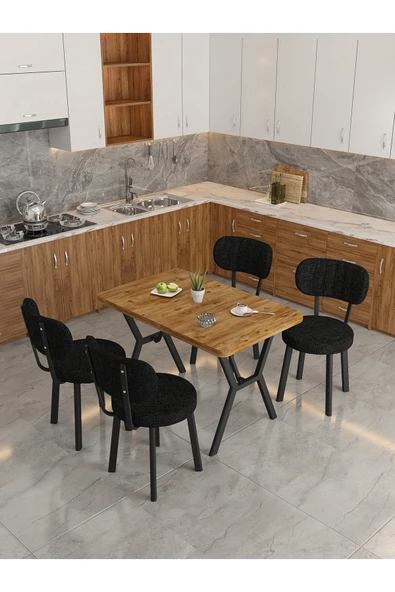 PTTAVM: Mygusi Azra 70x110cm Atlantik Mutfak Masası, Mutfak Masası