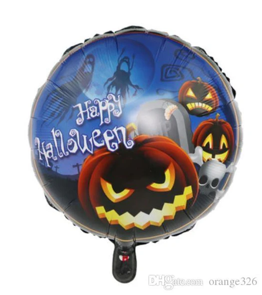 Happy Halloween Balkabağı Folyo Balon 18 inç GO53/03970 ürün görseli 1