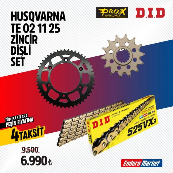 Husqvarna Zincir Dişli Set ürün görseli 1