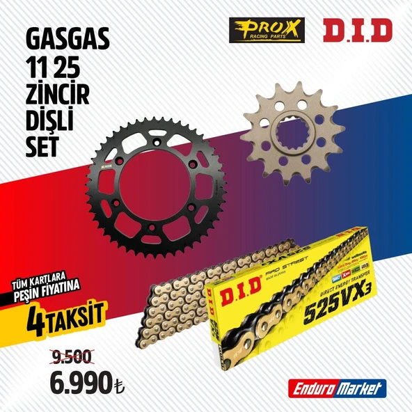 Sherco 250/300 Zincir Dişli Set ürün görseli 1