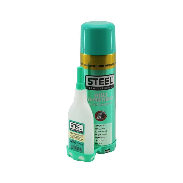 STEEL CK-2769  500ML+ 100GR  HIZLI YAPIŞTIRICI GO53/03434 ürün görseli 1