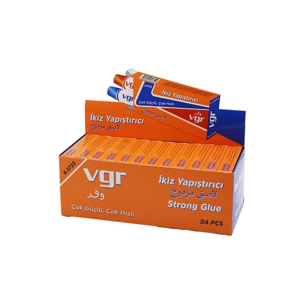 24 ADET İKİZ TÜPYAPIŞTIRICI 20GR2 BİLEŞENLİ EPOKSİ5 DAKİKADA TAMAM SERAMİK-PORSELEN-AHŞAP-PLS.-METAL-CAM GO53/03442 ürün görseli 1