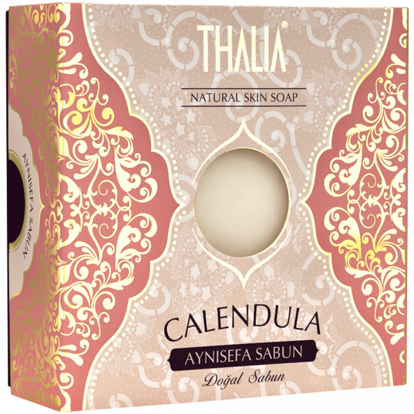 Thalia Calendula (Calendula) Nemlendirici Etkili Doğal Katı Sabun 125 gr ürün görseli 1