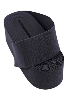 SİYAH  - 3CM PAÇA LASTİK GENİŞ 10MT. GO53/04926 ürün görseli 1