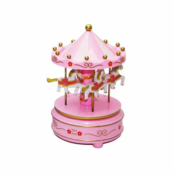 MUSİC BOX CAROUSEL MÜZİKLİ ATLI KARINCA GO53/04939 ürün görseli 1