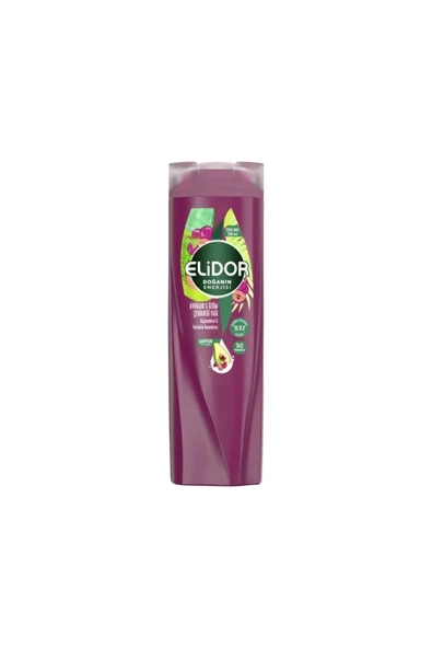 Elidor Avokado & üzüm Çekirdeği Yağlı Güçlendirici ve Parlaklık Kazandırıcı Şampuan 350 ml ürün görseli 1