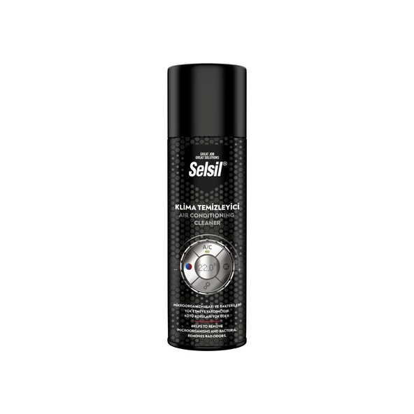 SELSİL KLİMA TEMİZLEYİCİ SPREY 150ML MİKRO ORGANİZMA - BAKTERİ - KÖTÜ KOKU TEMİZLEYİCİ GO53/05201 ürün görseli 1