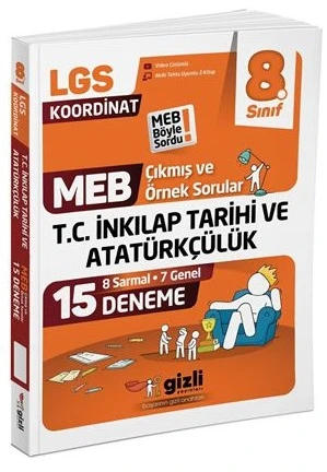 Gizli Yayınları 2026 8. Sınıf Lgs İnkılap Tarihi Meb Çıkmış Ve Örnek Sorular 15 Li Deneme - Meb Böyle Sordu ürün görseli 1